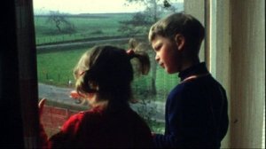 look through the window,