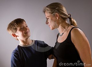 mother-son-teasing-each-other-17649951