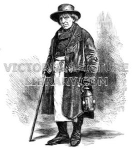 TP52-night watchman-lantern-law enforcement