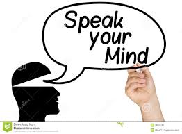 speak your mind