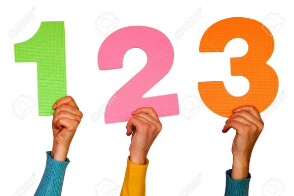 6238480-one-two-and-three-colorful-numbers-at-hands-Stock-Photo-number