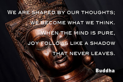 quote Buddha from Dhammapada on karma by House of Doves flickr 8502901403_8ea6787c0f